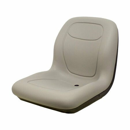 AFTERMARKET Replacment Gray Seat Fits Dixie Chopper Ariens & More SEQ90-0004